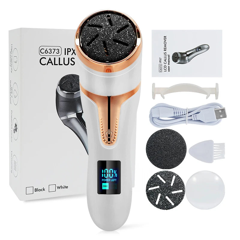 Electric Pedicure Tools Foot Care File Leg Heels Remove Hard Cracked Dead Skin Callus Remover Feet Foot Files Clean Care Machine
