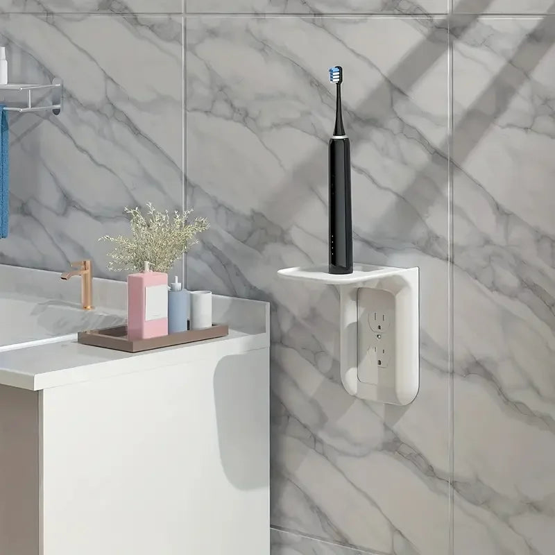 Socket Rack Wall Rack Decorative Socket Smart Home Speaker Rack Mobile Phone Charging Rack Wall Storage Rack Socket Storage Rack