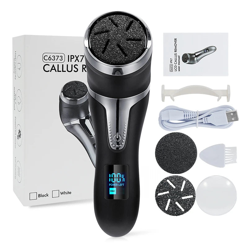 Electric Pedicure Tools Foot Care File Leg Heels Remove Hard Cracked Dead Skin Callus Remover Feet Foot Files Clean Care Machine