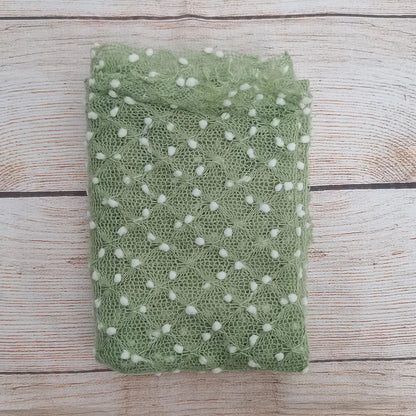 Soft Baby Girl Boy Photo Shoot Props Newborn Photography Swaddle Blanket Little Infant Bobble Picture Accessories 2023