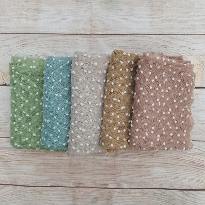 Soft Baby Girl Boy Photo Shoot Props Newborn Photography Swaddle Blanket Little Infant Bobble Picture Accessories 2023
